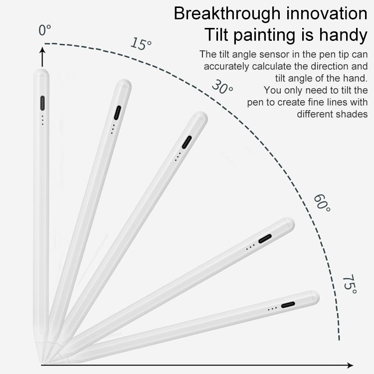 Magnetic Anti-mistouch Tilting Pressure Sensitive Capacitance Stylus for iPad - Stylus Pen by buy2fix | Online Shopping UK | buy2fix