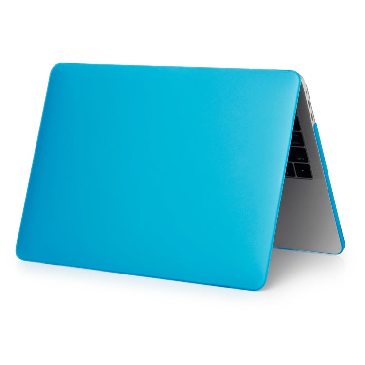 Laptop Frosted Style PC Protective Case for MacBook Pro 13.3 inch A1989 (2018) / A2159 / A2251 / A2289 / A2338(Lake Blue) - MacBook Pro Cases by buy2fix | Online Shopping UK | buy2fix