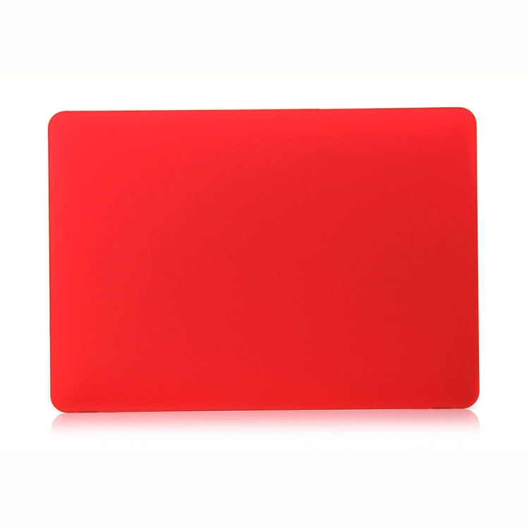 Laptop Frosted Style PC Protective Case for MacBook Pro 15.4 inch A1990 (2018)(Red) - MacBook Pro Cases by buy2fix | Online Shopping UK | buy2fix