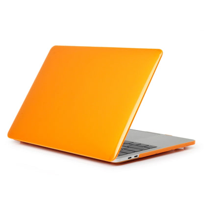 Laptop Crystal Style PC Protective Case for MacBook Pro 13.3 inch A1989 (2018) / A2159 / A2251 / A2289 / A2338(Orange) - MacBook Pro Cases by buy2fix | Online Shopping UK | buy2fix