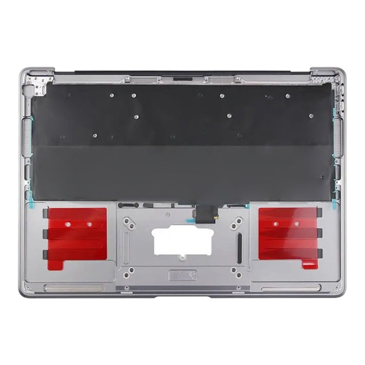 For Macbook Air 13 2020 M1 A2337 C-side Cover + UK Edition Key Board (Black) - Bottom Cover by buy2fix | Online Shopping UK | buy2fix