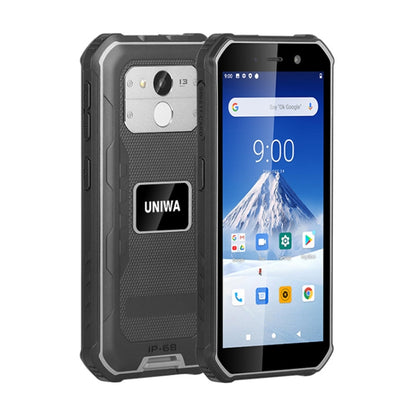 UNIWA F963 Rugged Phone, 3GB+32GB, IP68 Waterproof Dustproof Shockproof, 5.5 inch Android 10.0 MTK6739 Quad Core up to 1.25GHz, Network: 4G, NFC, OTG (Black Yellow) - UNIWA by UNIWA | Online Shopping UK | buy2fix