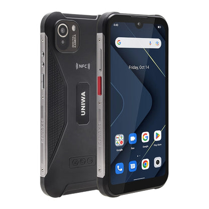 UNIWA W555 Rugged Phone, 3GB+32GB, Dual Rear Cameras, IP68 Waterproof Dustproof Shockproof, 5.71 inch Android 12.0 MTK6761 Quad Core up to 2.0GHz, Network: 4G, NFC, OTG, Global Version (Black) - UNIWA by UNIWA | Online Shopping UK | buy2fix