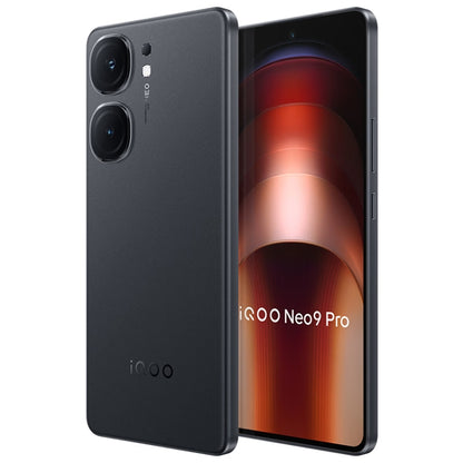 vivo iQOO Neo9 Pro, Dual Back Cameras, 12GB+512GB, Face ID / Fingerprint Identification, 6.78 inch Android 14 OriginOS 4 Dimensity 9300 Octa Core, OTG, NFC, Network: 5G, Support Google Play (Black) - vivo by vivo | Online Shopping UK | buy2fix