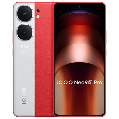 vivo iQOO Neo9S Pro, Dual Back Cameras, 12GB+512GB, Face ID / Fingerprint Identification, 6.78 inch Android 14 OriginOS 4 Dimensity 9300+ Octa Core, OTG, NFC, Network: 5G, Support Google Play (Red) - vivo by vivo | Online Shopping UK | buy2fix