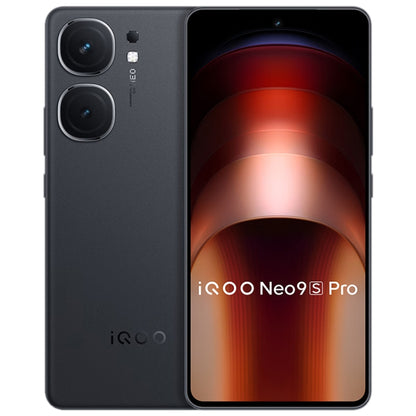 vivo iQOO Neo9S Pro, Dual Back Cameras, 16GB+512GB, Face ID / Fingerprint Identification, 6.78 inch Android 14 OriginOS 4 Dimensity 9300+ Octa Core, OTG, NFC, Network: 5G, Support Google Play (Black) - vivo by vivo | Online Shopping UK | buy2fix