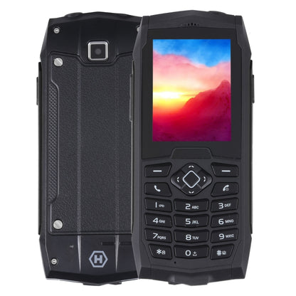 Rugtel R1D Rugged Phone, IP68 Waterproof Dustproof Shockproof, 2.4 inch, MTK6261D, 2000mAh Battery, Loud Box Speaker, FM, Network: 2G, Dual SIM (Black) - Others by Rugtel | Online Shopping UK | buy2fix