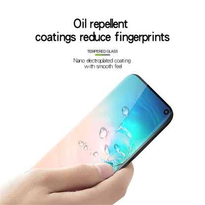 PINWUYO 9H 3D Curved Heat Bending Full Screen Tempered Glass Film for Galaxy S10 (Black) - Galaxy Tempered Glass by PINWUYO | Online Shopping UK | buy2fix