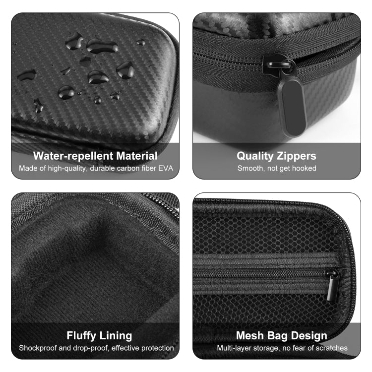 For DJI Osmo Pocket 3 PULUZ Mini Body Bag Portable EVA Storage Bag (Black) - Case & Bags by PULUZ | Online Shopping UK | buy2fix