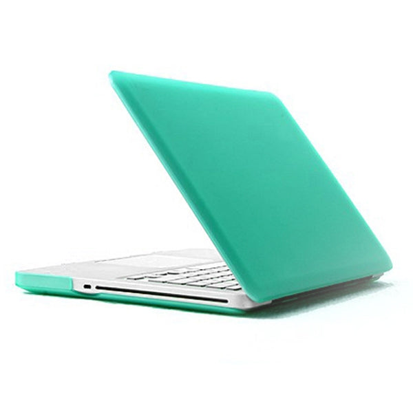 ENKAY for MacBook Pro 13.3 inch (US Version) / A1278 4 in 1 Frosted Hard Shell Plastic Protective Case with Screen Protector & Keyboard Guard & Anti-dust Plugs(Green) - MacBook Pro Cases by ENKAY | Online Shopping UK | buy2fix