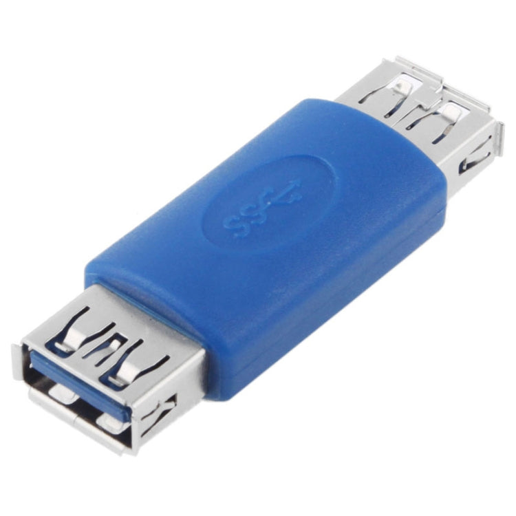 Super Speed USB 3.0 AF to AF Cable Adapter (Blue) - USB 3.0 by buy2fix | Online Shopping UK | buy2fix