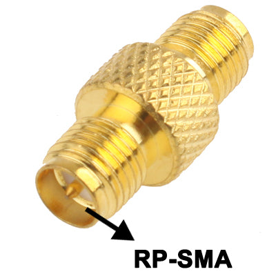 RP-SMA to RP-SMA Adapter (Gold Plated) - Connectors by buy2fix | Online Shopping UK | buy2fix