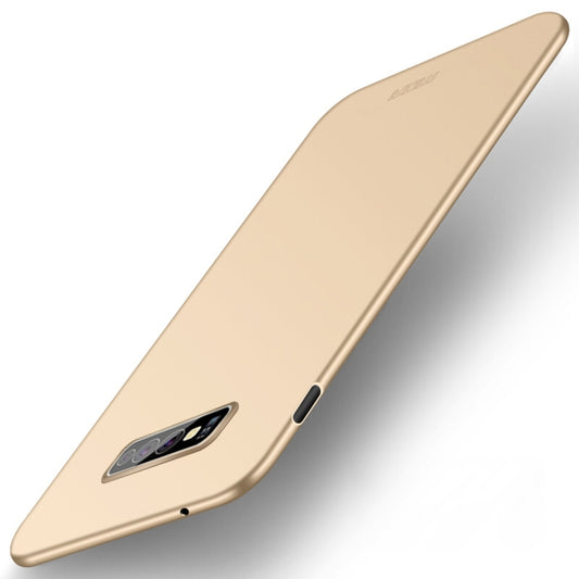 MOFI Frosted PC Ultra-thin Full Coverage Case for Galaxy S10e(Gold) - Galaxy Phone Cases by MOFI | Online Shopping UK | buy2fix