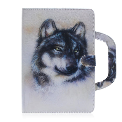 Wolf Pattern Horizontal Flip Leather Case for Galaxy Tab A 8 (2019) / P200 / P205, with Holder & Card Slot & Wallet - Tab A 8.0 & S Pen (2019) P200/P205 by buy2fix | Online Shopping UK | buy2fix