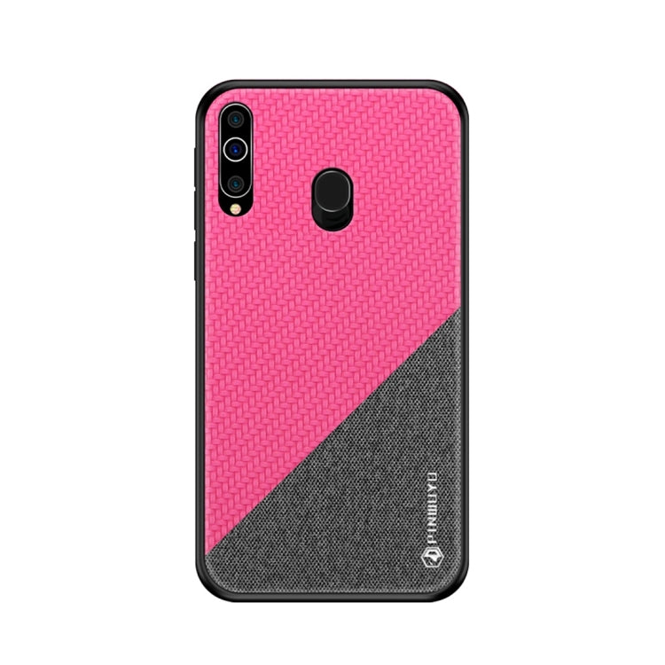 PINWUYO Honors Series Shockproof PC + TPU Protective Case for Galaxy A60 (Magenta) - Galaxy Phone Cases by PINWUYO | Online Shopping UK | buy2fix