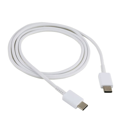 33W 6A USB-C / Type-C Male to USB-C / Type-C Male Fast Charging Data Cable for Samsung Galaxy Note 10, Cable Length: 1m (White) - USB-C & Type-C Cable by buy2fix | Online Shopping UK | buy2fix