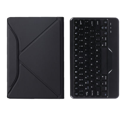 B610 Diamond Texture Triangle Back Holder Splittable Bluetooth Keyboard Leather Tablet Case for Samsung Galaxy Tab S6 Lite (Black Black) - Samsung Keyboard by buy2fix | Online Shopping UK | buy2fix