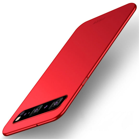 MOFI Frosted PC Ultra-thin Hard Case for Galaxy S10 5G (Red) - Galaxy Phone Cases by MOFI | Online Shopping UK | buy2fix