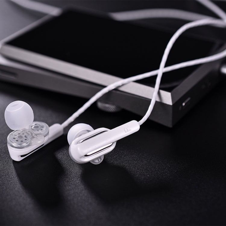 QKZ CK3 HIFI In-ear Four-unit Music Headphones (White) - Sport Earphone by QKZ | Online Shopping UK | buy2fix