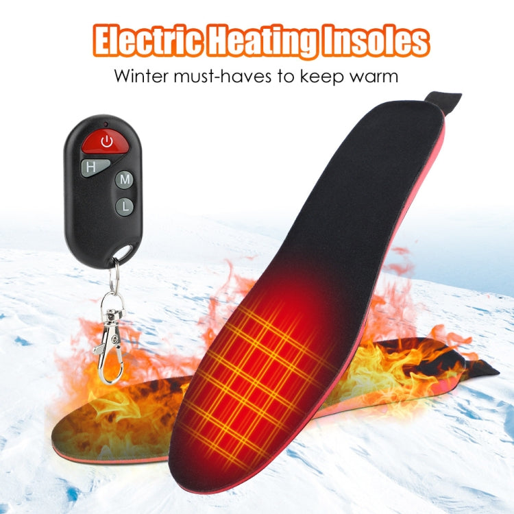 Rechargeable Electric Heating Insole Wireless Remote Control Smart Thermal Insole,Size:Large(41-46 Size) - Shoes Care by buy2fix | Online Shopping UK | buy2fix