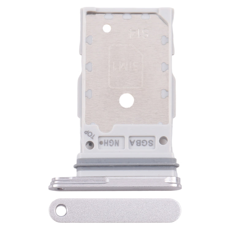 For Samsung Galaxy S24 FE SM-S721B Original SIM Card Tray + SIM Card Tray (Grey) - Galaxy S Series Parts by buy2fix | Online Shopping UK | buy2fix