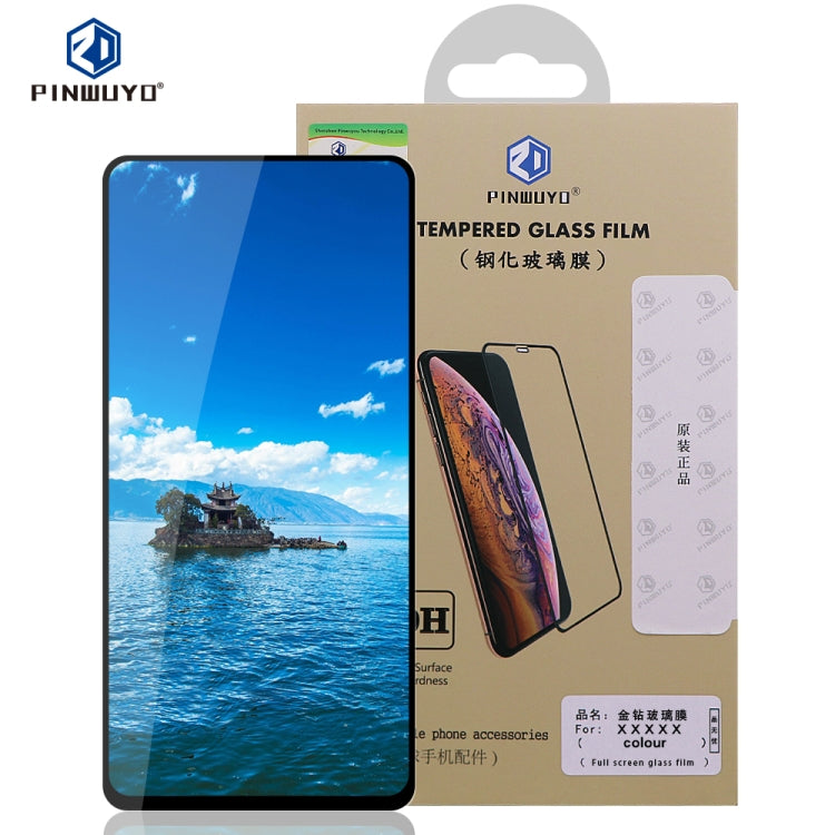 PINWUYO 9H 2.5D Full Glue Tempered Glass Film for Galaxy M30 - Galaxy Tempered Glass by PINWUYO | Online Shopping UK | buy2fix