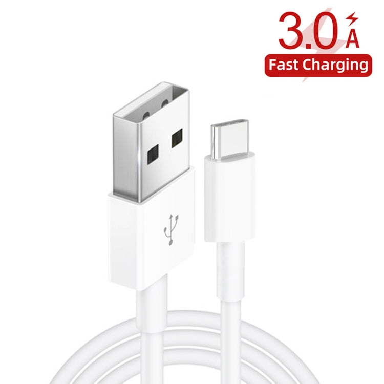 XJ-015 3A USB Male to Type-C / USB-C Male Fast Charging Data Cable, Length: 2m - USB-C & Type-C Cable by buy2fix | Online Shopping UK | buy2fix