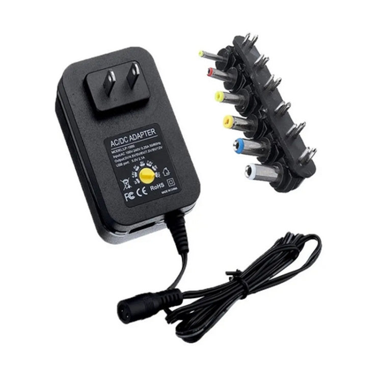 3V 4.5V 5V 6V 7.5V 9V 12V 2A 2.5A AC DC Adapter Adjustable Power Adapter Universal Charger Power Supply 30W(US Plug) - Power Supplies by buy2fix | Online Shopping UK | buy2fix