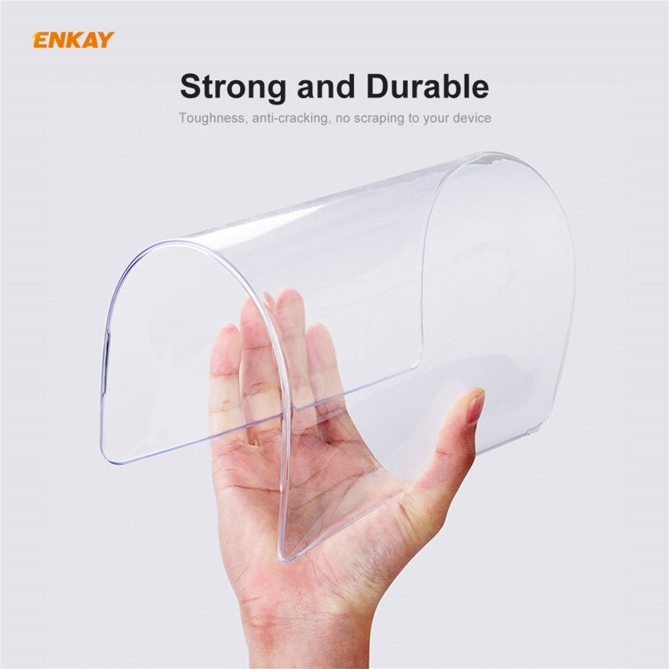 ENKAY 3 in 1 Crystal Laptop Protective Case + US Version TPU Keyboard Film + Anti-dust Plugs Set for MacBook Pro 13.3 inch A2251 & A2289 & A2338 (with Touch Bar)(Transparent) - MacBook Pro Cases by ENKAY | Online Shopping UK | buy2fix