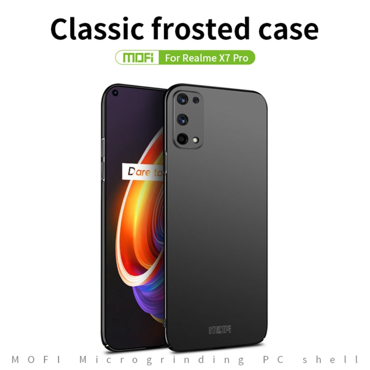 For OPPO Realme X7 Pro MOFI Frosted PC Ultra-thin Hard Case(Red) - Realme Cases by MOFI | Online Shopping UK | buy2fix