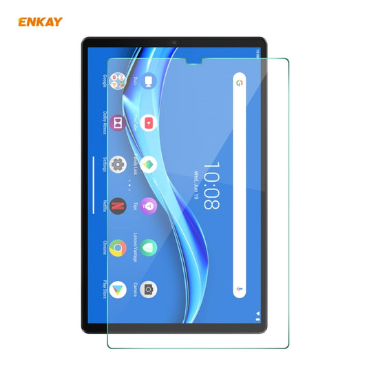 For Lenovo Tab M10 Plus TB-X606F ENKAY Hat-Prince 0.33mm 9H Surface Hardness 2.5D Explosion-proof Tempered Glass Protector Film - Others by ENKAY | Online Shopping UK | buy2fix