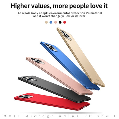 For iPhone 13 Pro MOFI Frosted PC Ultra-thin Hard Case(Rose Gold) - iPhone 13 Pro Cases by MOFI | Online Shopping UK | buy2fix