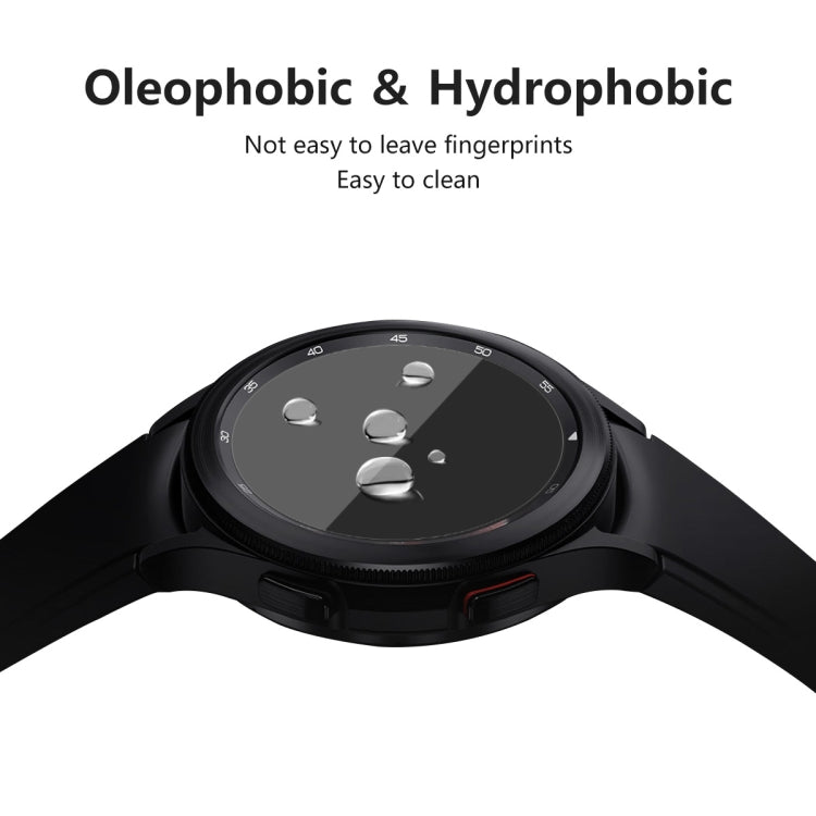 2 PCS For Samsung Galaxy Watch4 Classic 42mm ENKAY Hat-Prince Full Screen Coverage Without Warping Edge TPU Soft Film - Screen Protector by ENKAY | Online Shopping UK | buy2fix
