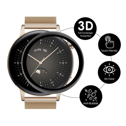 5 PCS For Huawei Watch GT 3 42mm ENKAY Hat-Prince Full Coverage 3D Curved Soft PC Edge + PMMA HD Screen Protector Film - Screen Protector by ENKAY | Online Shopping UK | buy2fix