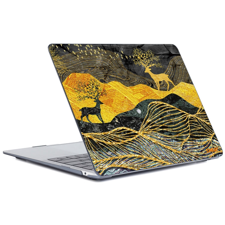 For MacBook Air 13.3 inch A2179 / A2337 ENKAY Hat-Prince Natural Series Laotop Protective Crystal Case(Elk) - MacBook Air Cases by ENKAY | Online Shopping UK | buy2fix