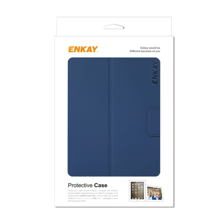 For iPad mini 2024 / mini 6 ENKAY Leather Stand Smart Tablet Case(Light Green) - iPad mini 6 Cases by ENKAY | Online Shopping UK | buy2fix