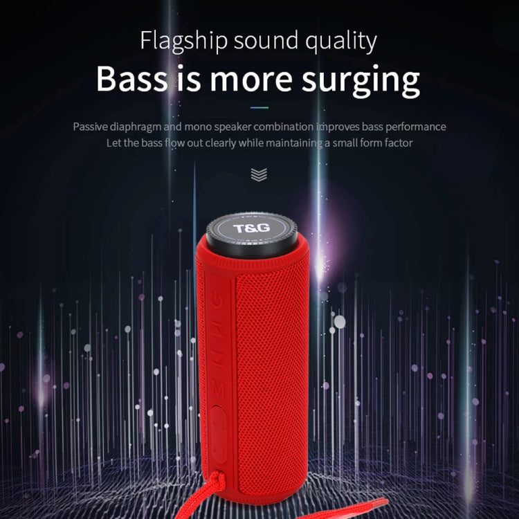 T&G TG332 10W HIFI Stereo Waterproof Portable Bluetooth Speaker(Black) - Desktop Speaker by T&G | Online Shopping UK | buy2fix