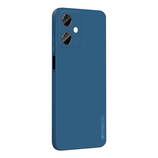 For Xiaomi Redmi Note 12 China PINWUYO Sense Series Liquid Silicone TPU Phone Case(Blue) - Xiaomi Cases by PINWUYO | Online Shopping UK | buy2fix