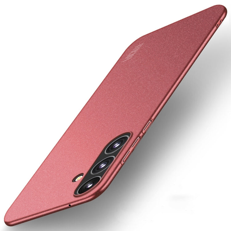 For Samsung Galaxy A34 5G MOFI Fandun Series Frosted PC Ultra-thin All-inclusive Phone Case(Red) - Galaxy Phone Cases by MOFI | Online Shopping UK | buy2fix