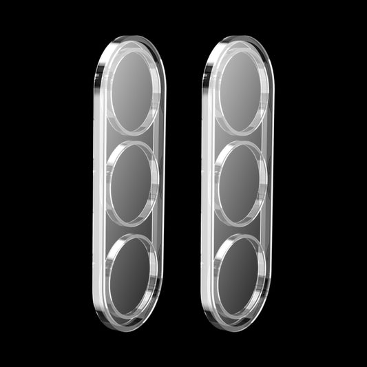 For Samsung Galaxy S23 FE 5G 2pcs ENKAY Hat-Prince 9H Rear Camera Lens Tempered Glass Film(Transparent) - Galaxy S23 FE 5G Tempered Glass by ENKAY | Online Shopping UK | buy2fix
