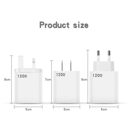 120W USB Super Fast Charging Charger Suitable for Xiaomi 12 / 12 Pro and Huawei / vivo, Plug Size:EU Plug - USB Charger by buy2fix | Online Shopping UK | buy2fix