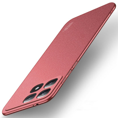 For Xiaomi Redmi K70 Ultra MOFI Fandun Series Frosted PC Ultra-thin All-inclusive Phone Case(Red) - Xiaomi Cases by MOFI | Online Shopping UK | buy2fix