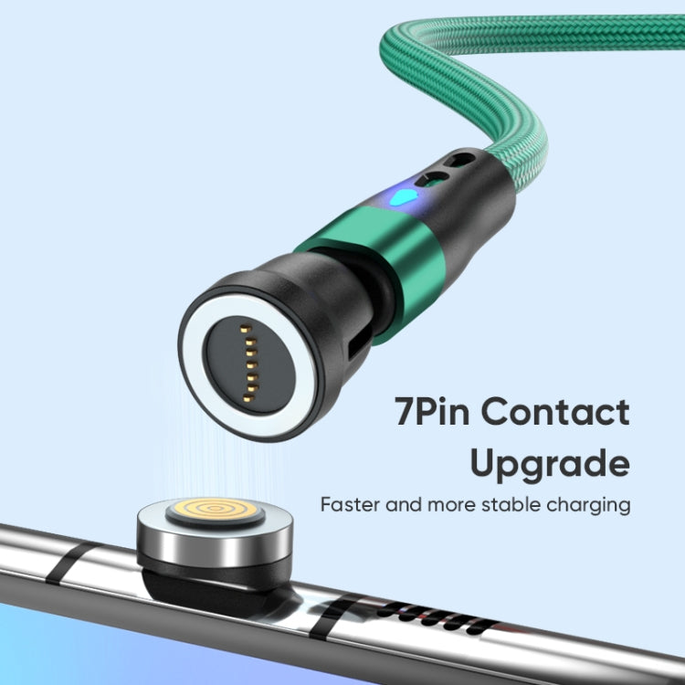 ENKAY PD60W Type-C to Type-C / 8 Pin / Micro USB Magnetic 540 Degrees Rotating Fast Charging Cable, Length:1m(Black) - Charging Cable & Head by ENKAY | Online Shopping UK | buy2fix