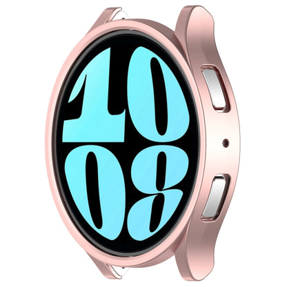 For Samsung Galaxy Watch 6 40mm Half Coverage Hollow PC Watch Protective Case(Rose Gold) - Watch Cases by buy2fix | Online Shopping UK | buy2fix