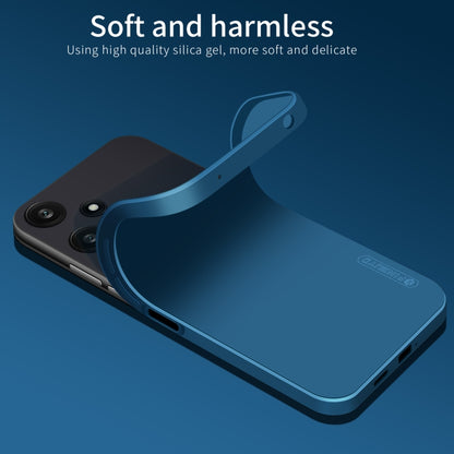 For Xiaomi Redmi 12 5G/Note 12R/Poco M6 Pro PINWUYO Sense Series Liquid Silicone TPU Phone Case(Black) - Xiaomi Cases by PINWUYO | Online Shopping UK | buy2fix