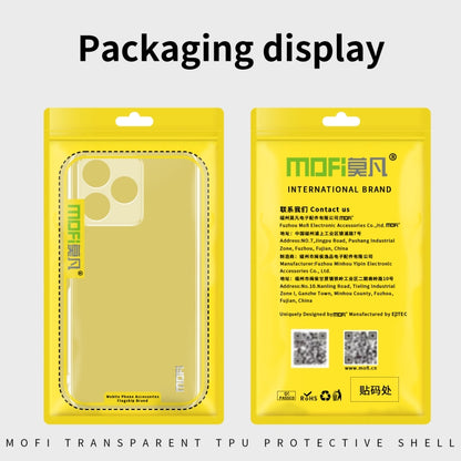 For Realme 12+ MOFI Ming Series Ultra-thin TPU Phone Case(Transparent) - Realme Cases by MOFI | Online Shopping UK | buy2fix