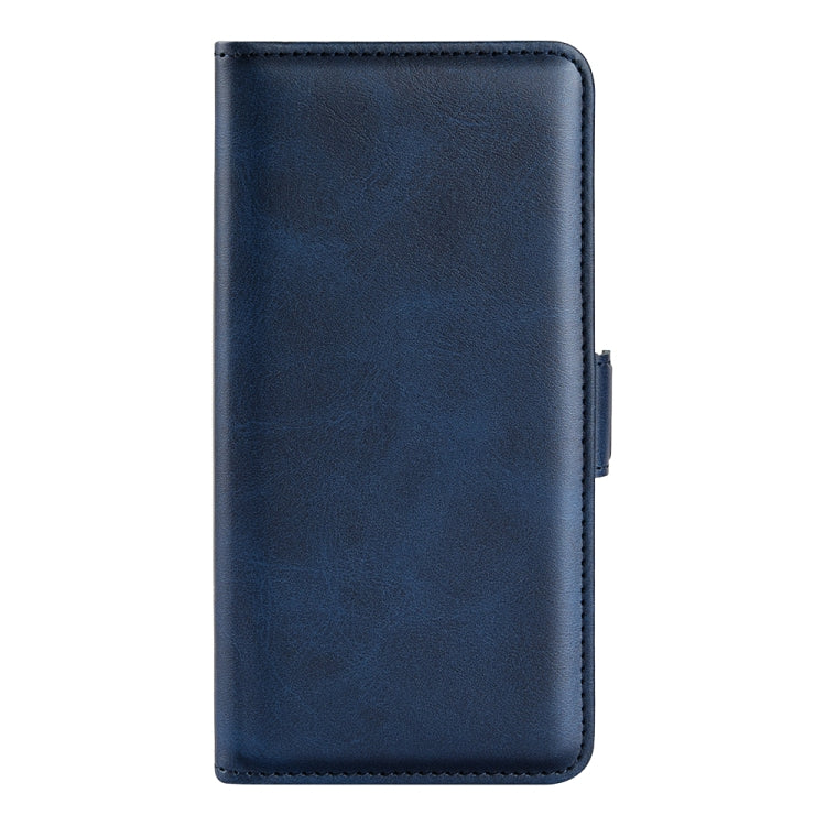 For Motorola Moto G 5G 2024 Dual-side Magnetic Buckle Horizontal Flip Leather Phone Case(Dark Blue) - Motorola Cases by buy2fix | Online Shopping UK | buy2fix