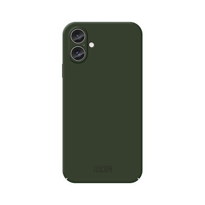 For iPhone 16 Plus MOFI Qin Series Skin Feel All-inclusive PC Phone Case(Green) - iPhone 16 Plus Cases by MOFI | Online Shopping UK | buy2fix