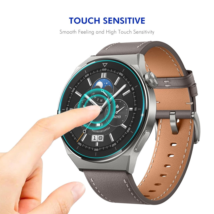 For Huawei Watch GT 5 46mm 5pcs ENKAY Hat-Prince 0.2mm 9H Tempered Glass Screen Protector Watch Film - Screen Protector by ENKAY | Online Shopping UK | buy2fix