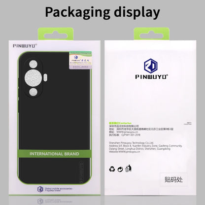 For Huawei P60 / P60 Pro PINWUYO Sense Series Liquid Silicone TPU Phone Case(Green) - Huawei Cases by PINWUYO | Online Shopping UK | buy2fix